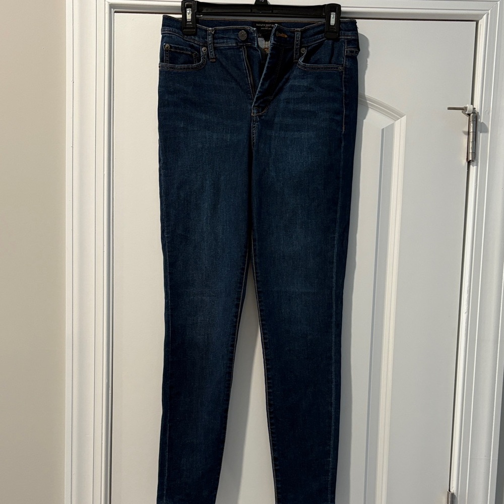 Banana Republic Blue High Rise Skinny Jeans